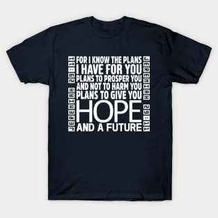 Jeremiah 29:11 T-Shirt